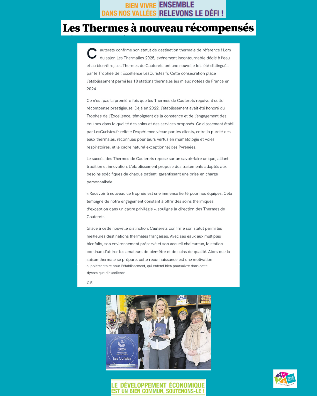 article presse thermes cauterets Mardi 11 février 2025